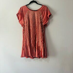 Free People Mint Julep Mini Dress Size L